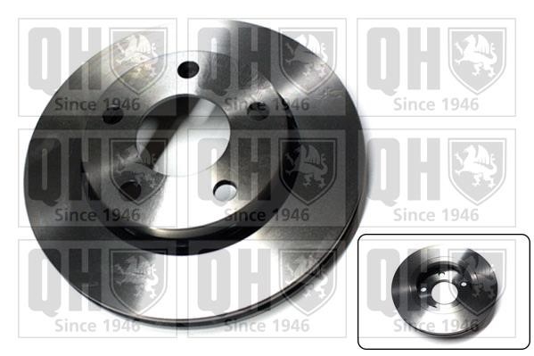 Quinton Hazell BDC5703 Rear ventilated brake disc BDC5703