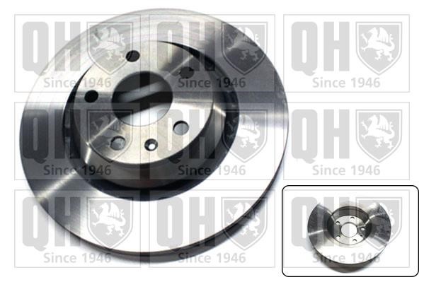 Quinton Hazell BDC5708 Rear ventilated brake disc BDC5708