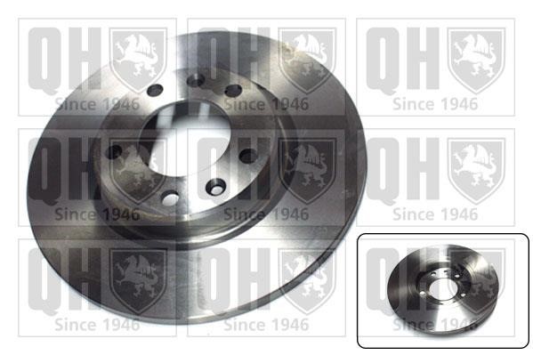 Quinton Hazell BDC6022 Rear brake disc, non-ventilated BDC6022