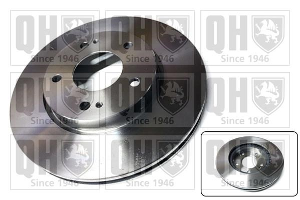Quinton Hazell BDC5724 Front brake disc ventilated BDC5724