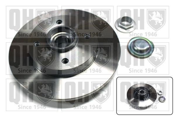 Quinton Hazell BDC5771 Rear brake disc, non-ventilated BDC5771