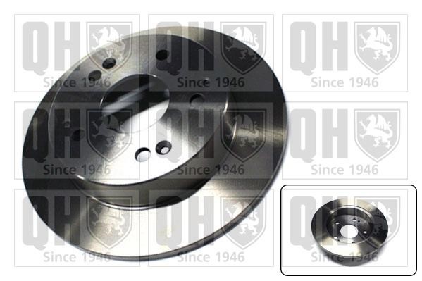 Quinton Hazell BDC5795 Rear brake disc, non-ventilated BDC5795