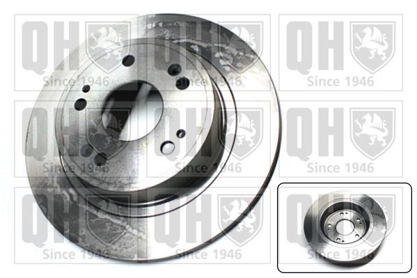 Quinton Hazell BDC5800 Rear brake disc, non-ventilated BDC5800