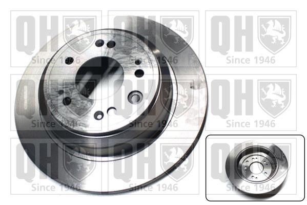 Quinton Hazell BDC5801 Rear brake disc, non-ventilated BDC5801