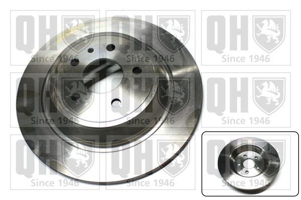 Quinton Hazell BDC6068 Rear brake disc, non-ventilated BDC6068