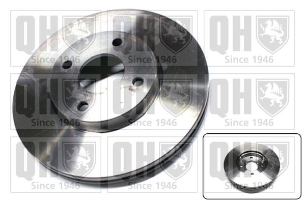 Quinton Hazell BDC5825 Front brake disc ventilated BDC5825