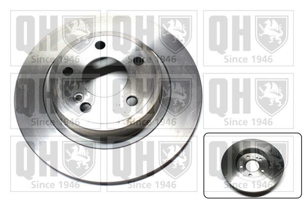 Quinton Hazell BDC6076 Rear brake disc, non-ventilated BDC6076