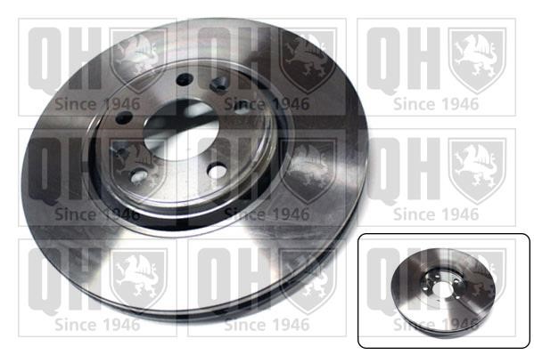 Quinton Hazell BDC5840 Front brake disc ventilated BDC5840