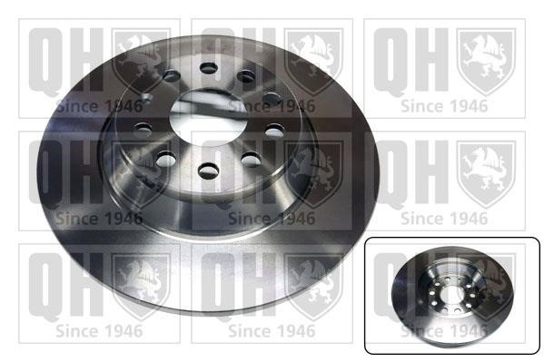 Quinton Hazell BDC6090 Rear brake disc, non-ventilated BDC6090