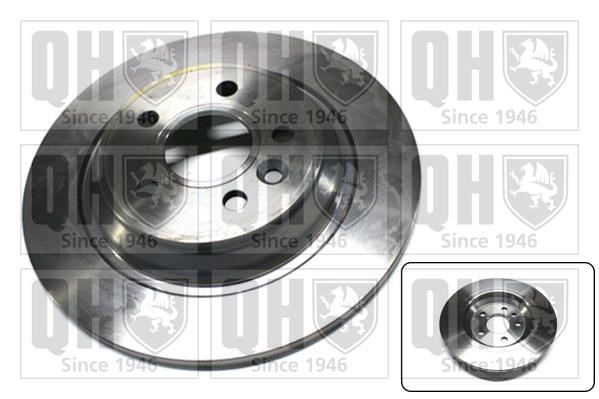 Quinton Hazell BDC5851 Rear brake disc, non-ventilated BDC5851