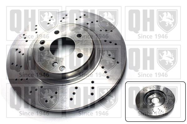 Quinton Hazell BDC5857 Front brake disc ventilated BDC5857