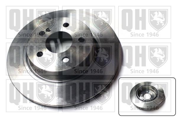 Quinton Hazell BDC5863 Rear ventilated brake disc BDC5863