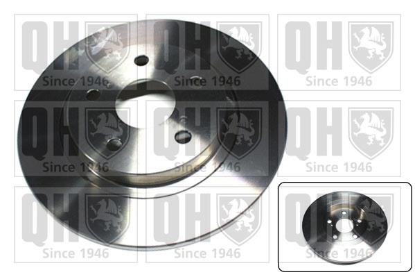 Quinton Hazell BDC5882 Rear brake disc, non-ventilated BDC5882