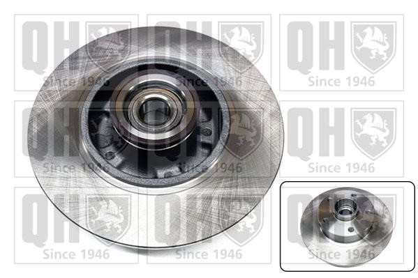 Quinton Hazell BDC6165 Rear brake disc, non-ventilated BDC6165
