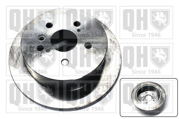 Quinton Hazell BDC5890 Rear brake disc, non-ventilated BDC5890