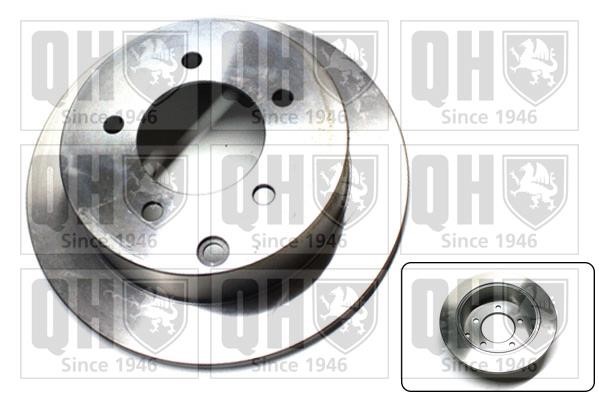 Quinton Hazell BDC5909 Rear brake disc, non-ventilated BDC5909