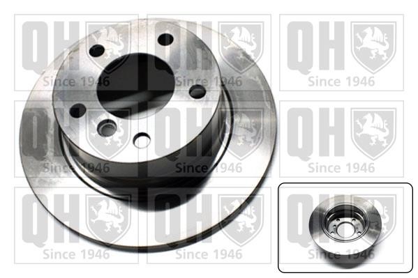 Quinton Hazell BDC5912 Rear brake disc, non-ventilated BDC5912