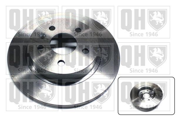 Quinton Hazell BDC5935 Rear brake disc, non-ventilated BDC5935