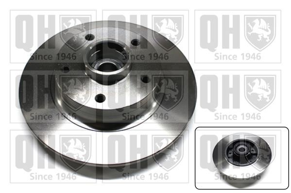 Quinton Hazell BDC5986 Rear brake disc, non-ventilated BDC5986