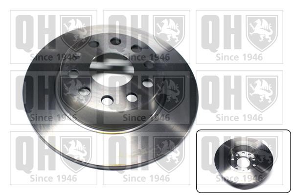 Quinton Hazell BDC5994 Rear brake disc, non-ventilated BDC5994