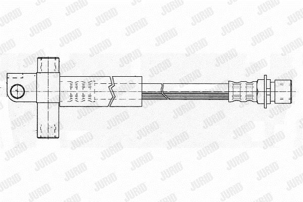 Jurid/Bendix 171271J Brake Hose 171271J