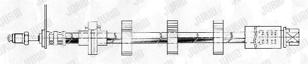 Jurid/Bendix 172056J Brake Hose 172056J