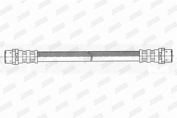 Jurid/Bendix 171384J Brake Hose 171384J