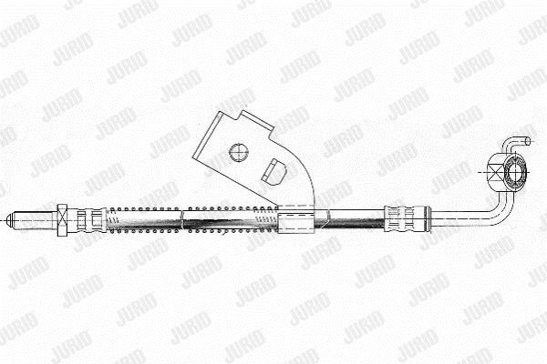 Jurid/Bendix 172135J Brake Hose 172135J