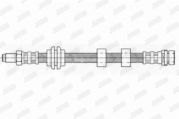 Jurid/Bendix 172424J Brake Hose 172424J