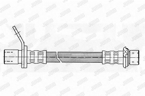 Jurid/Bendix 172432J Brake Hose 172432J