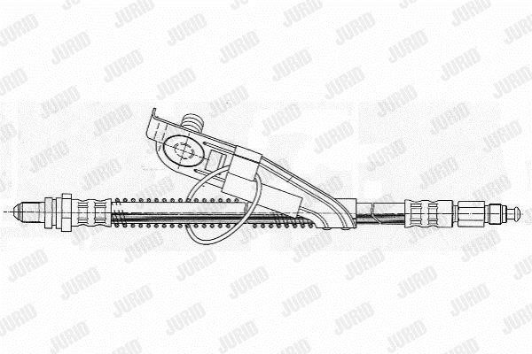 Jurid/Bendix 172459J Brake Hose 172459J