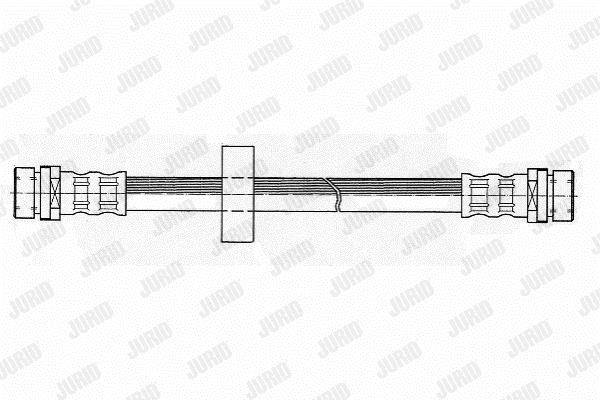 Jurid/Bendix 172461J Brake Hose 172461J