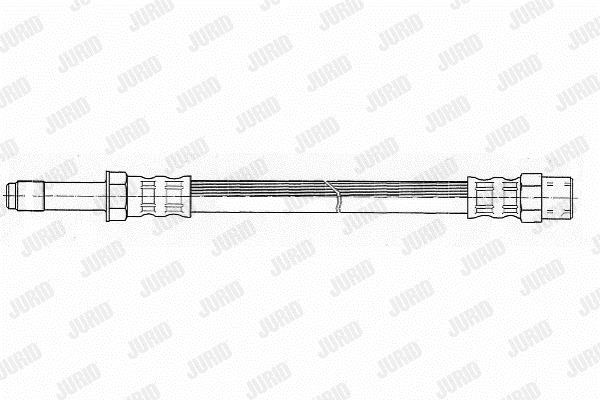 Jurid/Bendix 172478J Brake Hose 172478J