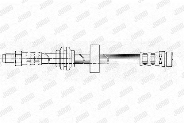 Jurid/Bendix 172600J Brake Hose 172600J