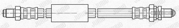 Jurid/Bendix 172602J Brake Hose 172602J