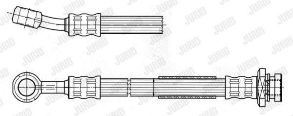 Jurid/Bendix 172795J Brake Hose 172795J