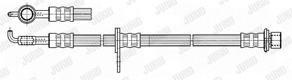 Jurid/Bendix 172839J Brake Hose 172839J