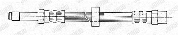 Jurid/Bendix 172859J Brake Hose 172859J