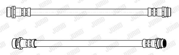 Jurid/Bendix 173217J Brake Hose 173217J