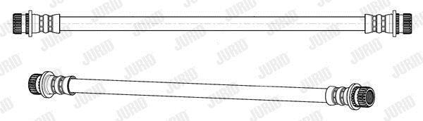 Jurid/Bendix 173245J Brake Hose 173245J