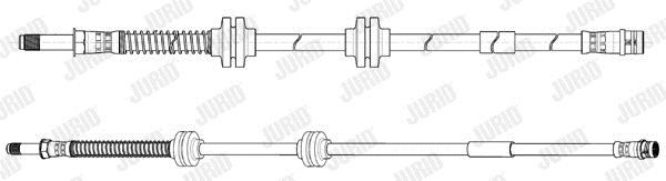 Jurid/Bendix 173251J Brake Hose 173251J