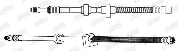 Jurid/Bendix 173305J Brake Hose 173305J