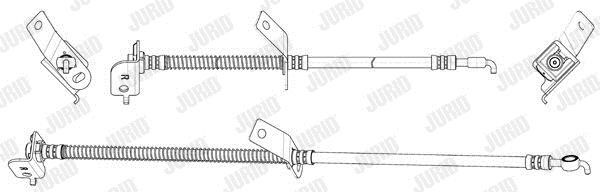 Jurid/Bendix 172993J Brake Hose 172993J