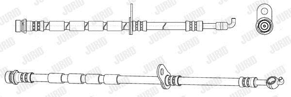 Jurid/Bendix 173109J Brake Hose 173109J