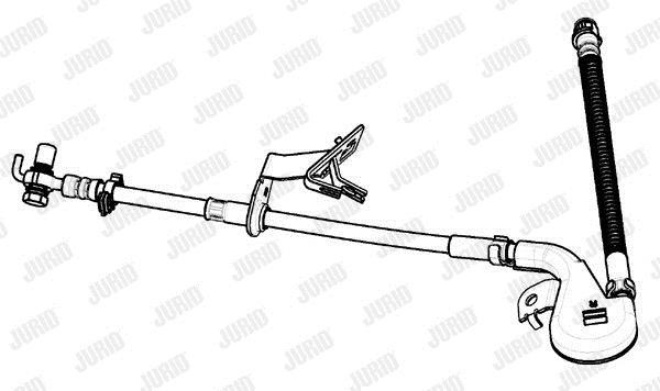 Jurid/Bendix 173128J Brake Hose 173128J