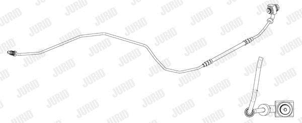 Jurid/Bendix 173205J Brake Hose 173205J