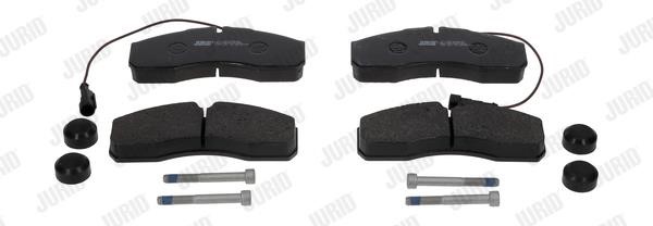 Jurid/Bendix 2916009562 Brake Pad Set, disc brake 2916009562