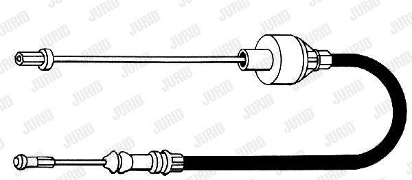 Jurid/Bendix 422140J Clutch cable 422140J