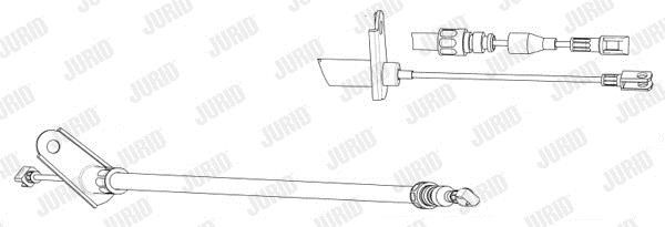 Jurid/Bendix 431183J Cable Pull, parking brake 431183J