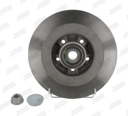 Jurid/Bendix 562375J Rear brake disc, non-ventilated 562375J